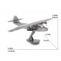 Конструктор 3D из металла, Самолет Martin M-130