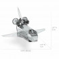Конструктор 3D из металла, Космический челнок (Space Shuttle)