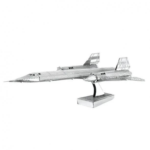 Конструктор 3D из металла, Самолет Lockheed SR-71 Blackbird