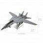 Конструктор 3D из металла, Самолет Grumman F-14