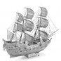 Конструктор 3D из металла, Корабль "Черная жемчужина" большой