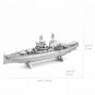 Конструктор 3D из металла, Корабль "Аризона"