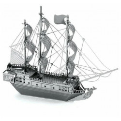 Конструктор 3D из металла, Корабль "Чёрная жемчужина"