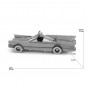 Конструктор 3D из металла, Бэтмобиль (Batmobile)