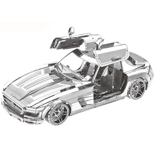 Конструктор 3D из металла, Спортивный автомобиль Butterfly