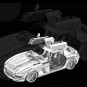 Конструктор 3D из металла, Спортивный автомобиль Butterfly