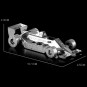 Конструктор 3D из металла, Машина Формула 1 (Lotus Racing)