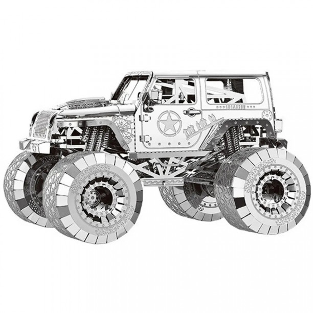 Конструктор 3D из металла, Машина Джип (Jeep)