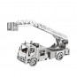 Конструктор 3D из металла, Машина пожарная с автолестницей