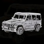 Конструктор 3D из металла, Машина Mercedes-Benz G 500