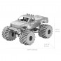 Конструктор 3D из металла, Машина Monster Truck
