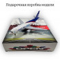 Модель самолета МС-21 Заводской длина 19 см (с шасси)