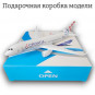 Модель самолета Airbus A220 Croatia Airlines длина 16 см (без шасси)