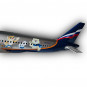 Модель самолета Airbus A320 Аэрофлот Сочи 2014 1:100 (с шасси)