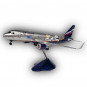 Модель самолета Airbus A320 Аэрофлот Сочи 2014 1:100 (с шасси)