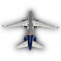 Модель самолета Airbus A320 Аэрофлот Сочи 2014 1:100 (с шасси)