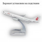 Модель пассажирского самолета Airbus A330 Dragonair длина 16 см (без шасси)