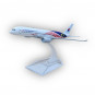 Модель самолета Airbus A350 Malaysia Airlines - 17 см (без шасси) Модель самолета Airbus A350 Malaysia Airlines - 17 см (без шасси)