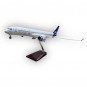 Модель самолета Airbus A350 Scandinavian Airlines (SAS) 1:142 (с подсветкой салона)