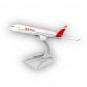 Модель пассажирского самолета Airbus A350 Iberia длина 17 см (без шасси)