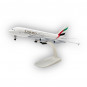 Модель самолета Airbus A380 Emirates - 19 см (с шасси)