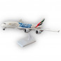 Модель самолета Airbus A380 Emirates Dubai Expo 2020 длина 28 см (с шасси)