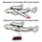 Модель грузового самолета Антонов Ан-225 "Мрия" и Буран СССР (грузовые отсеки самолета и Бурана открываются) 1:200