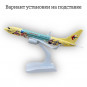 Модель пассажирского самолета Boeing 737 China Eastern Airlines "Duffy and Friends" Disney длина 20 см (без шасси)