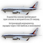 Модель самолета Boeing 737 Royal Thai Air Force 1:85 (с подсветкой салона)