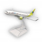 Модель самолета Boeing 737 Jin Air - 16 см (без шасси)