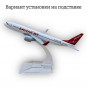Модель самолета Boeing 737 Eastar Jet длина 16 см (без шасси)