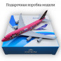 Модель пассажирского самолета Boeing 747 Japan Airlines Disney Dream Express "Sweet" длина 15 см (без шасси)