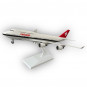 Модель самолета Boeing 747 Swissair длина 29 см (с шасси)