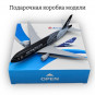 Модель пассажирского самолета Boeing 777 Air New Zealand длина 15 см (без шасси)
