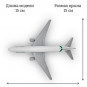 Модель пассажирского самолета Boeing 777 Alitalia длина 15 см (без шасси)