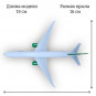 Модель самолета Boeing 777 Turkmenistan Airlines длина 19 см (с шасси)