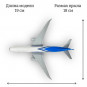 Модель самолета Boeing 787 Oman Air длина 19 см (с шасси)