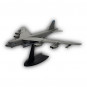 Модель самолета Boeing B-52H Stratofortress бомбардировщик USAF 1:200