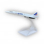 Модель самолета Concorde Air France - 15 см (без шасси)