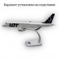 Модель самолета Embraer E175 LOT Polish Airlines 1:100