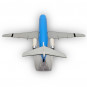 Модель самолета Fokker 100 KLM 1:100