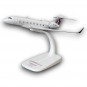 Модель самолета Gulfstream G650 Qatar Airways 1:200  (без шасси)