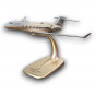 Модель самолета Gulfstream G650ER Заводской 1:200 (без шасси)
