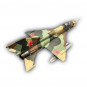 Модель самолета Миг-21 истребитель ВВС СССР 1:72