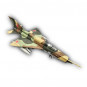 Модель самолета Миг-21 истребитель ВВС СССР 1:72