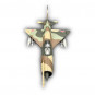 Модель самолета Миг-21 истребитель ВВС СССР 1:72