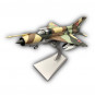 Модель самолета Миг-21 истребитель ВВС СССР 1:72
