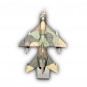 Модель самолета Миг-21 истребитель ВВС СССР 1:72