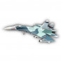 Модель самолета Су-27 истребитель ВВС СССР 1:100