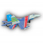Модель самолета Су-27 истребитель ВВС СССР "Русские Витязи" 1:100